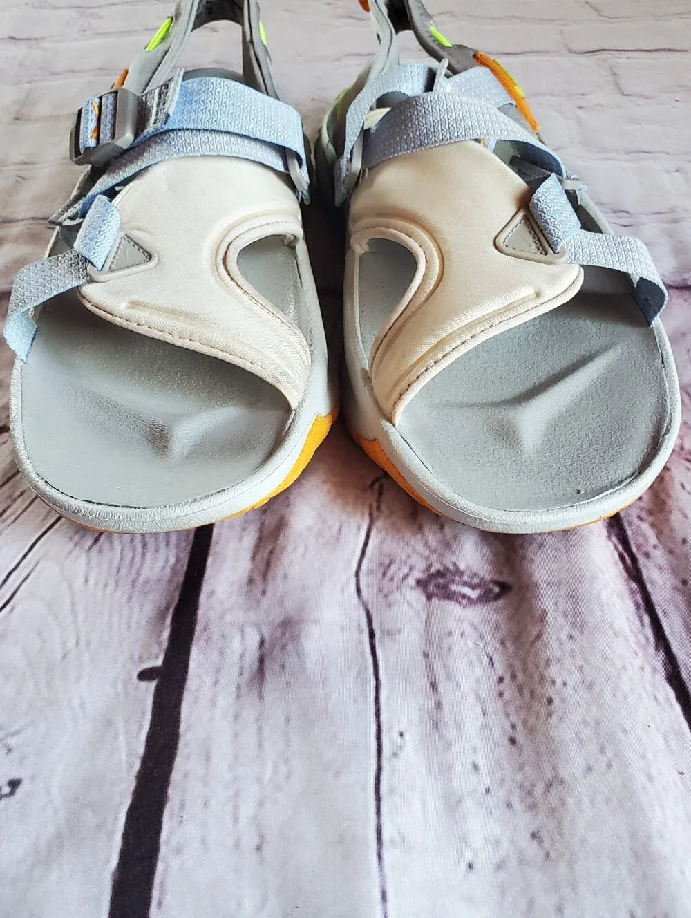 Nike Oneonta Sandals Sand Drift/Light Iron Trail Beach Rugged Tread Adjustable